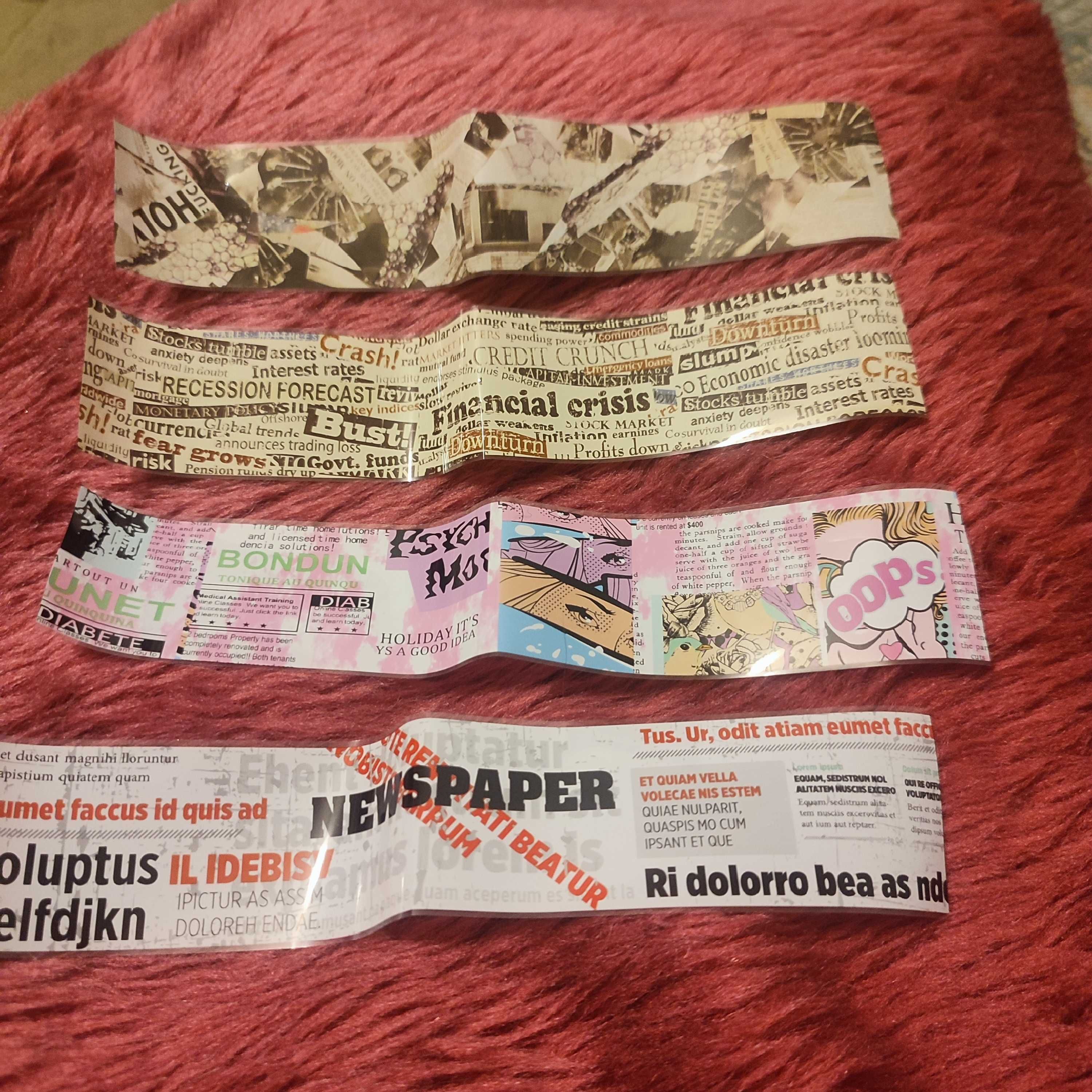 Nowa tuba z folią do paznokci