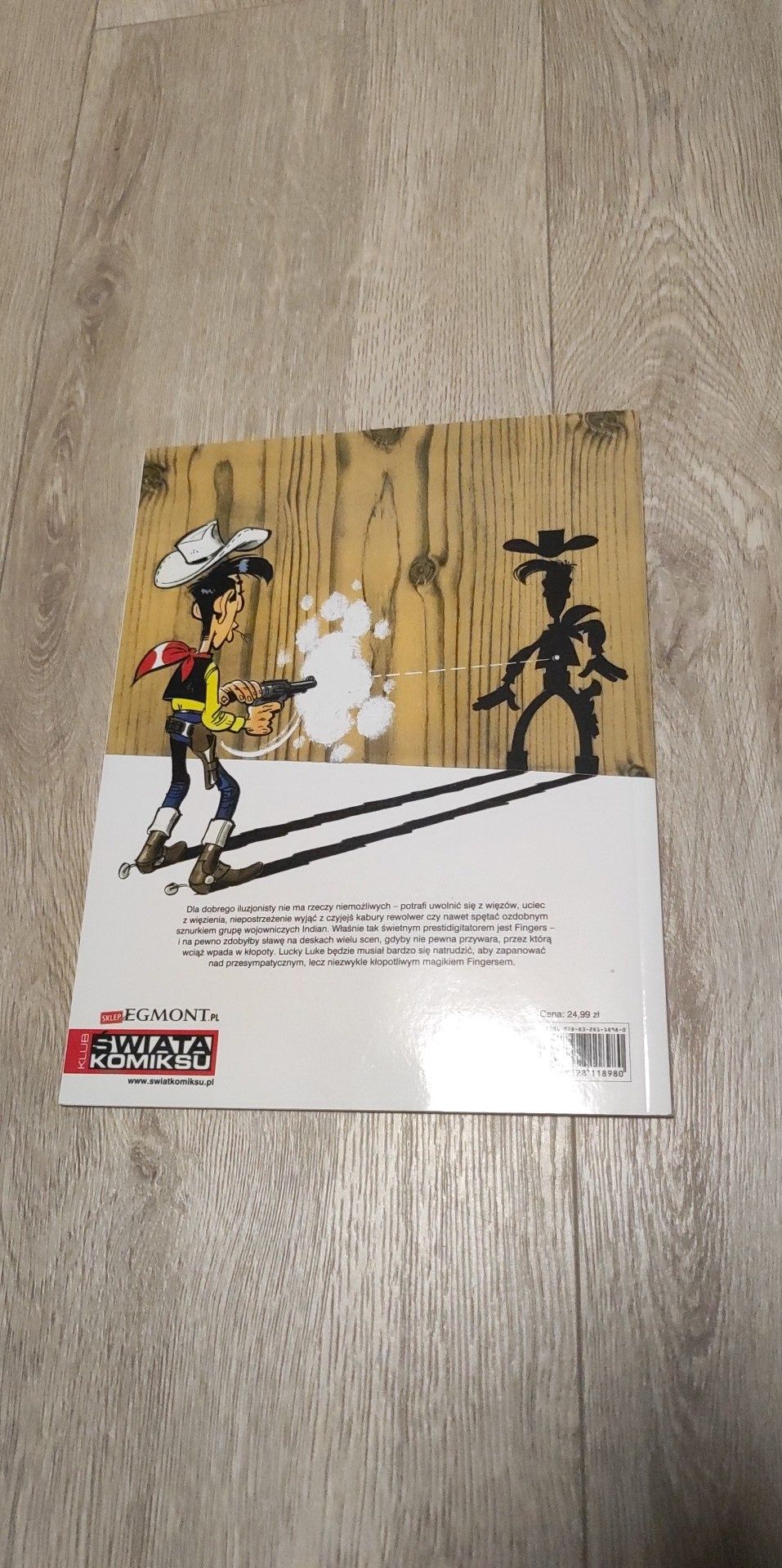 Komiks Lucky Luke Fingers