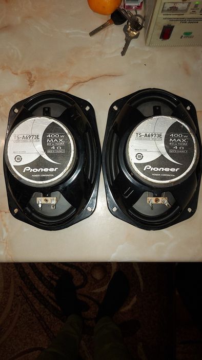Автомобільні динаміки Pioneer TS-A6973E (400W MAX, 4 Ом)