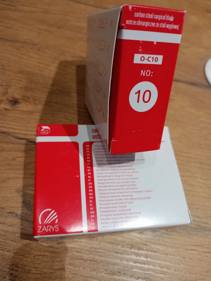 Ostrza chirurgiczne do skalpela rozm 10