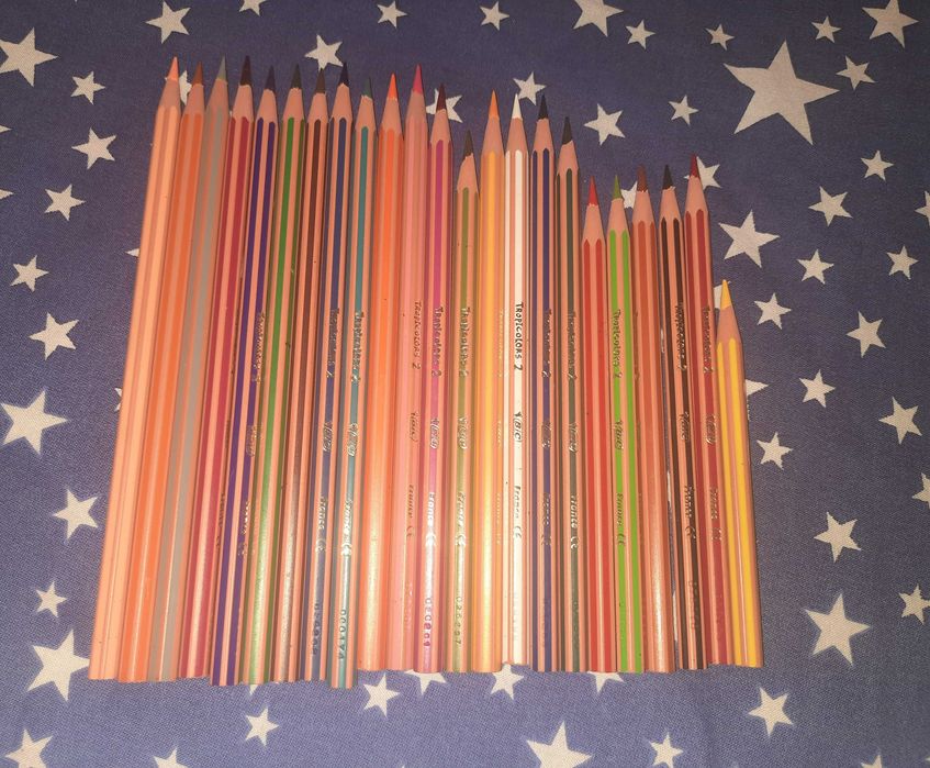 BIC Kids міцні кольорові олівці 24 штуки