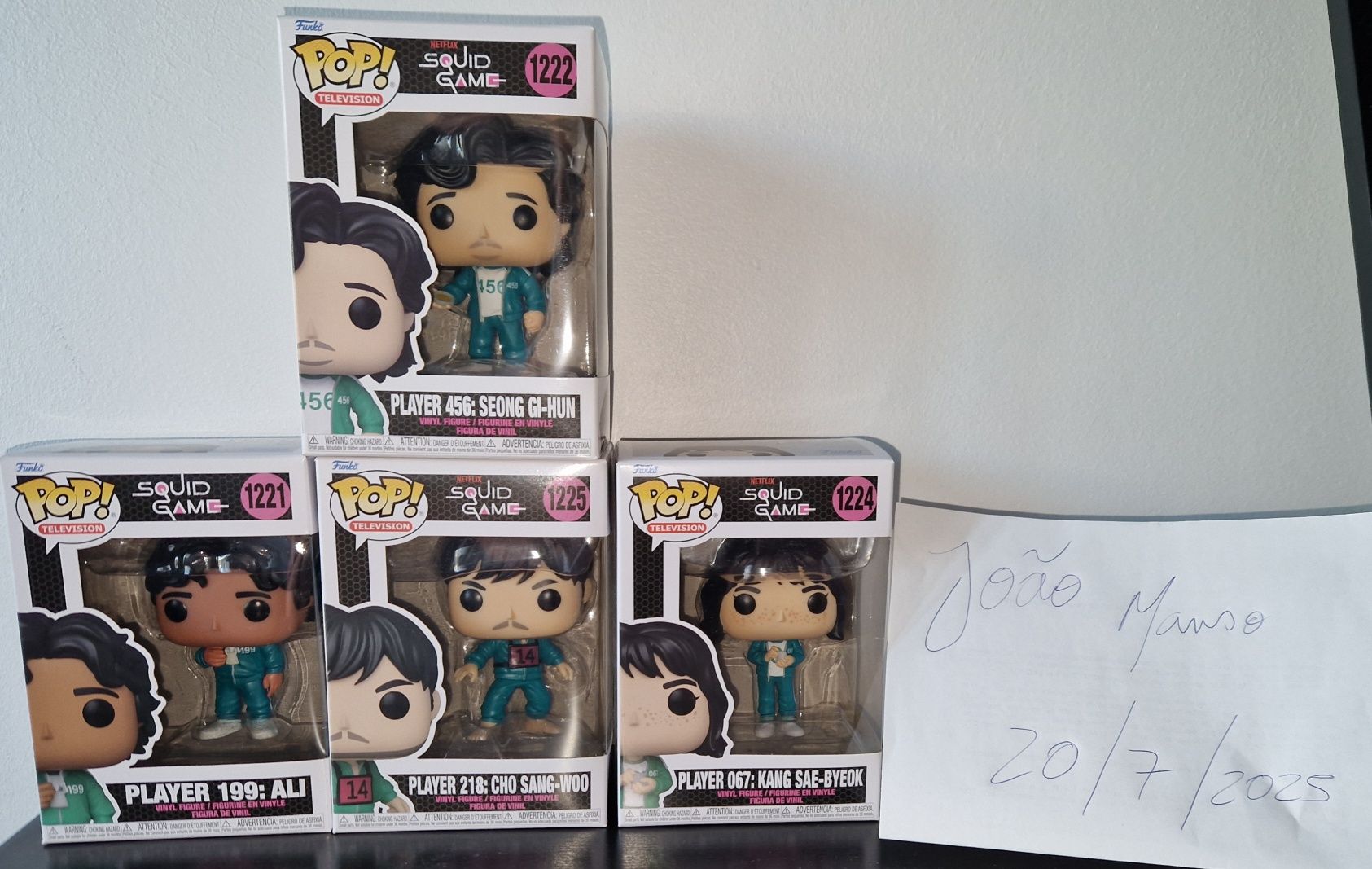 Figuras Funko Pop SQUID GAME
