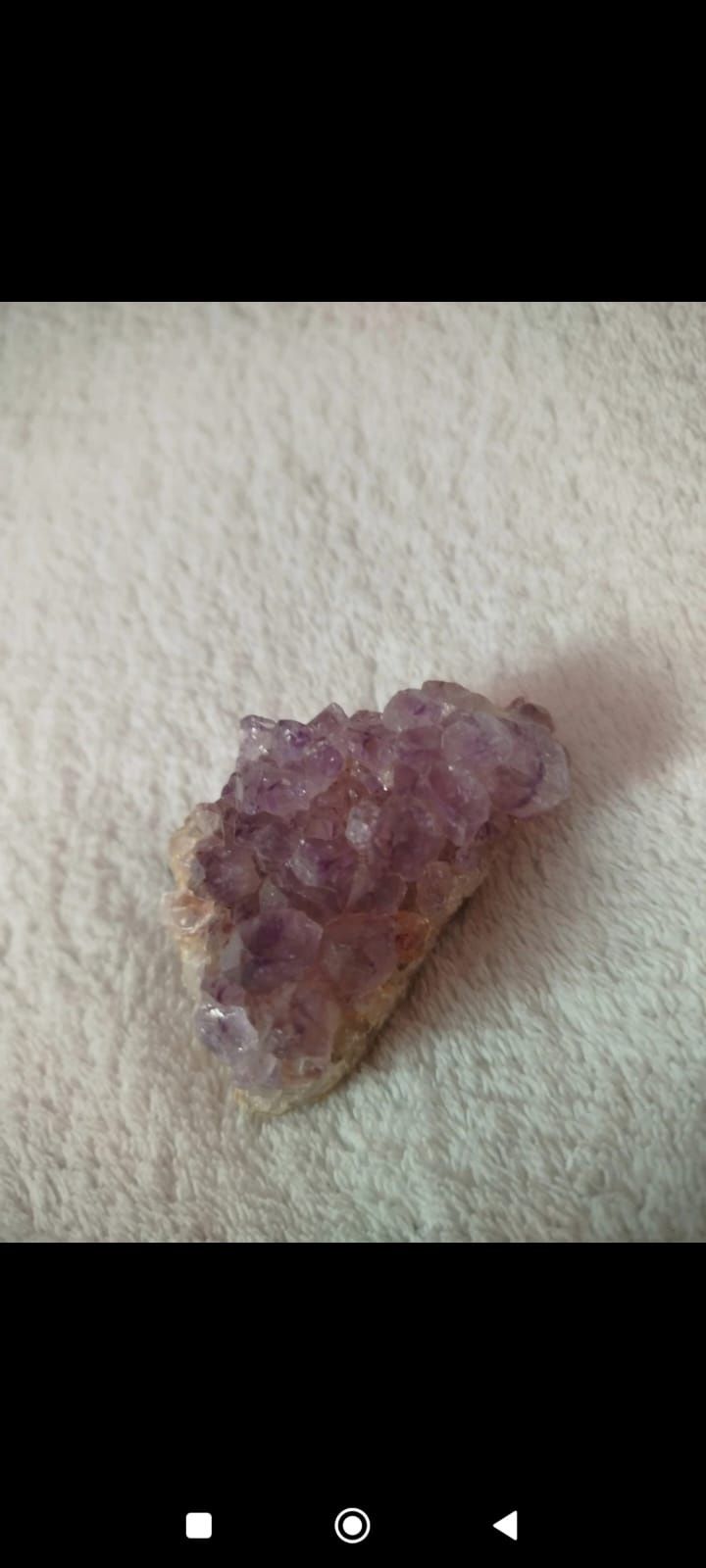Oryginalny minerał ametyst