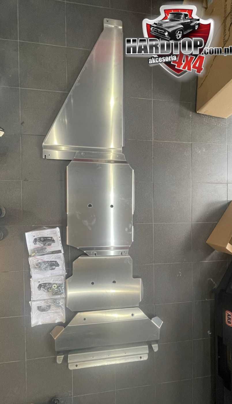 Osłona SILNIKA Osłony POD SILNIK Aluminiowe Nissan Navara D23 NP300