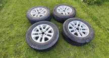 Koła 16” BMW E90 do Trafic Vivaro + opony 215/65 R16C zimowe Michelin