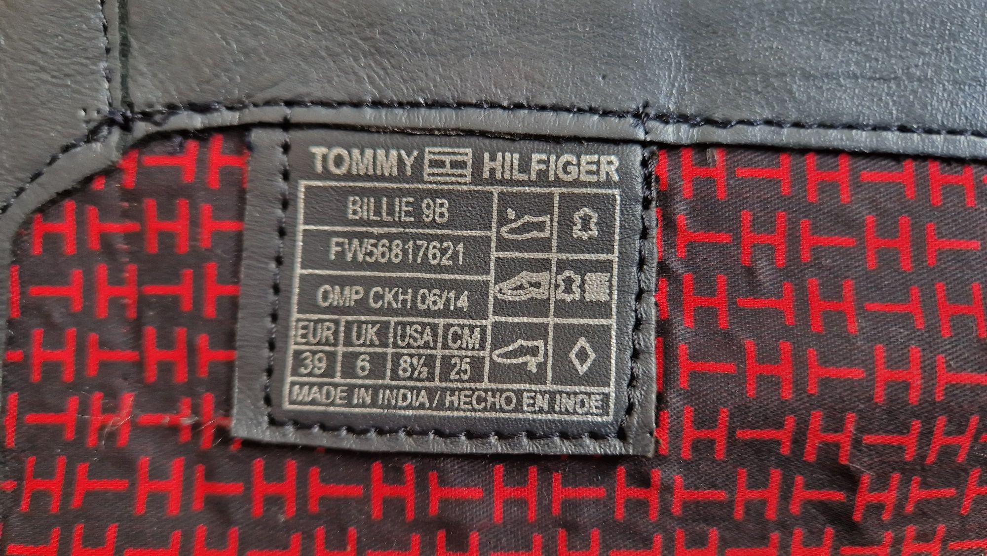 Botas cano alto Tommy Hilfiger 39 castanho camurça
