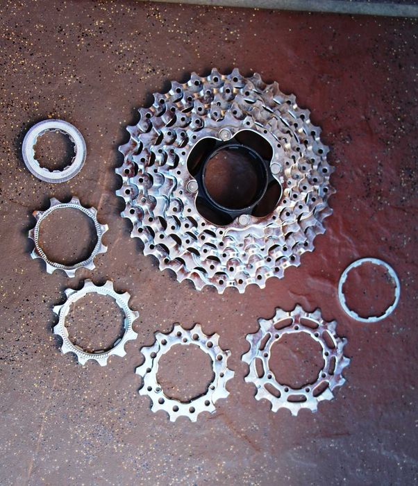 Kaseta Shimano Deore XT CS-M750 Super stan stalowe koronki !!!