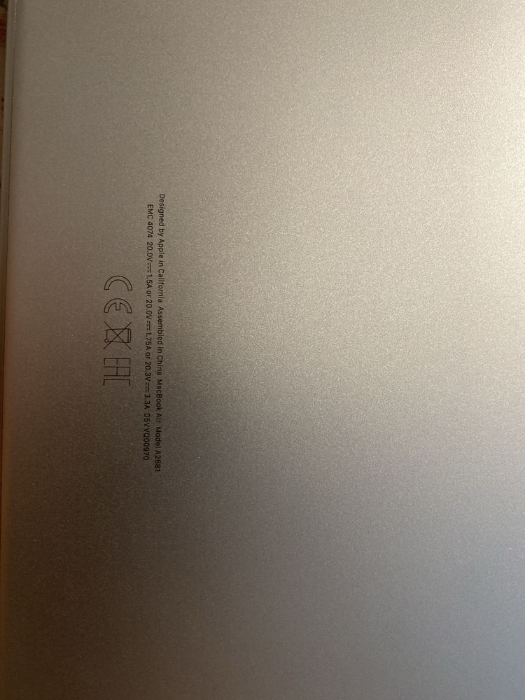 Macbook Air Novo