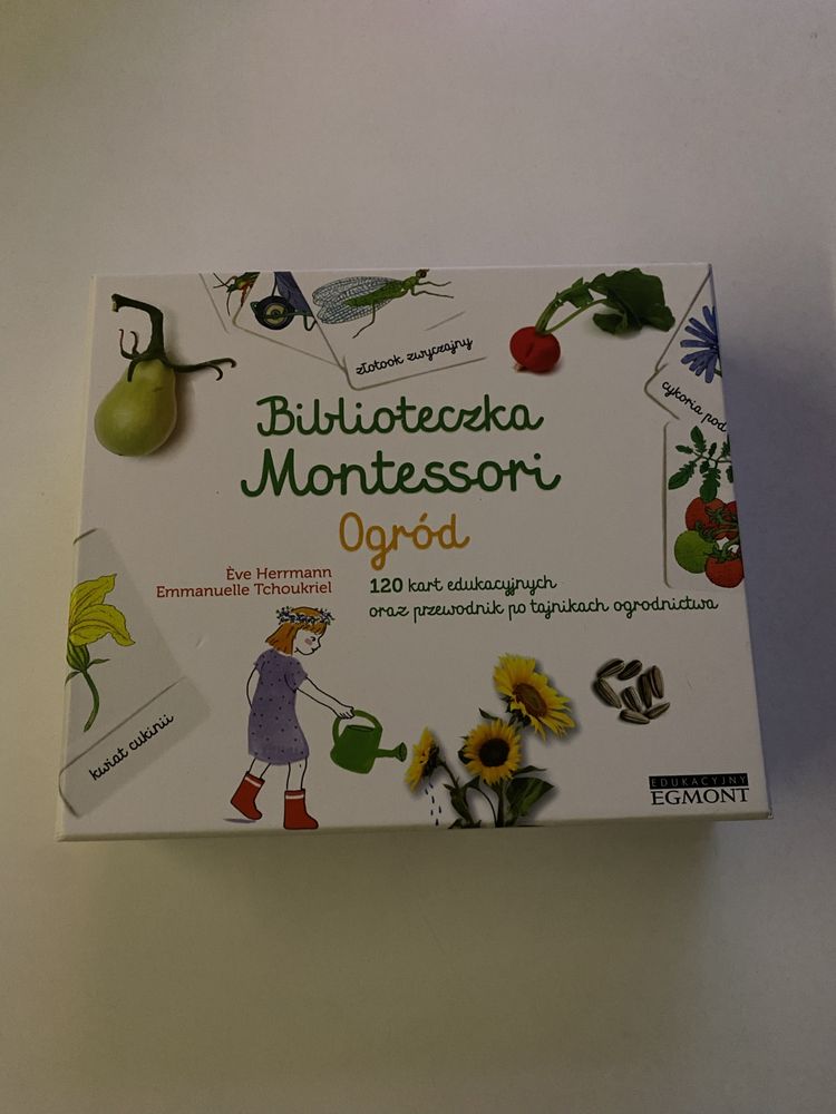 Biblioteczka Montessori Ogród