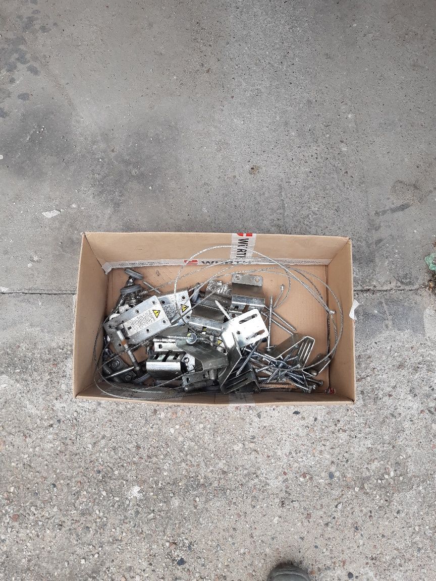 Brama segmentowa 275x230 z demontażu.
