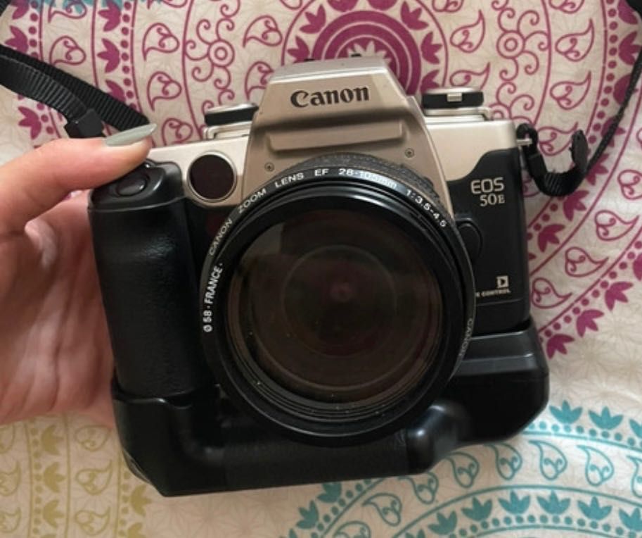 câmara analógica vintage canon 50E