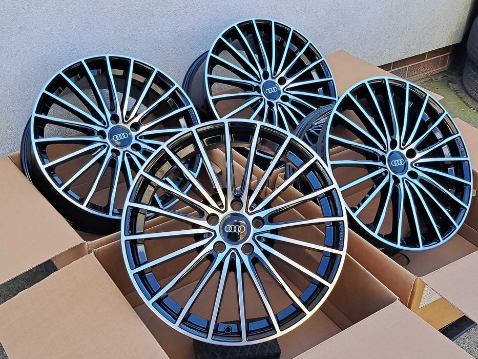 Alufelgi 18 AUDI 5x112 A3 A4 B6 B7 B8 B9 A6 C5 C6 C7 C8 Q3 TT CA24 CNC