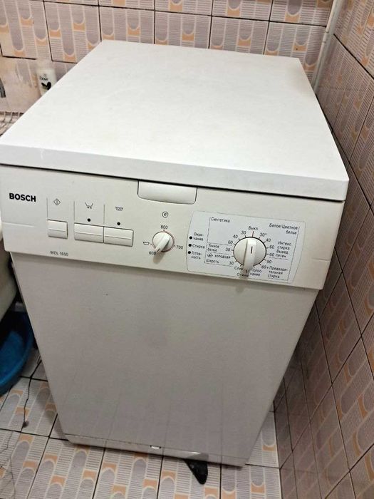Пральна машина Bosch wof 1610 з вертикальним завантаженням