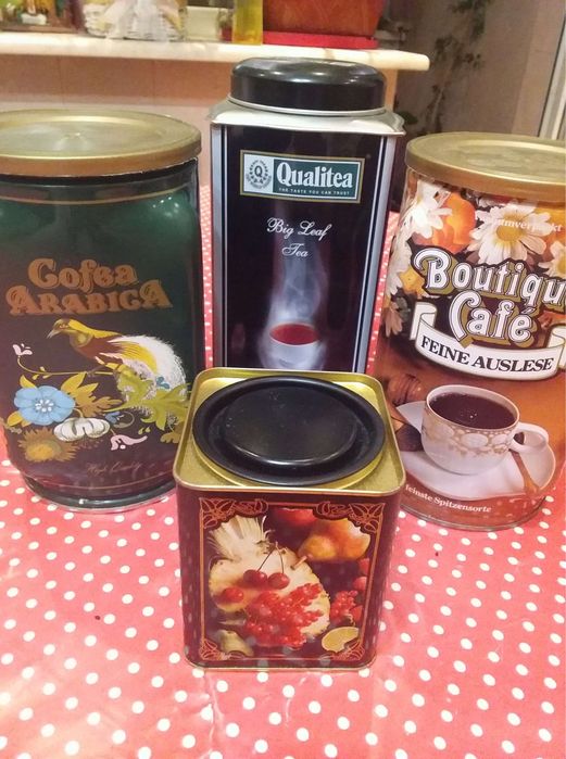 Баночки жестяные 5 штук - 300 грн