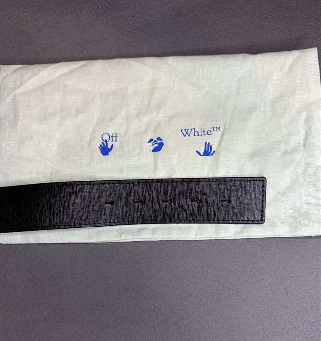 Nowy oryginalny pasek Off-White arrow damski S/M