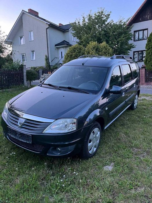 Dacia Logan 7os. 1.6 16V klima,elektryka,lakier metalic 2010r