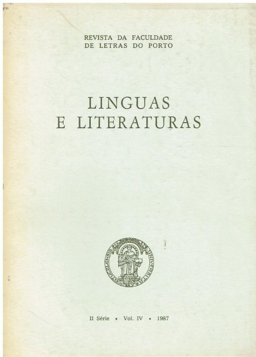 8320 - Revista da Faculdade de Letras : Línguas e Literaturas