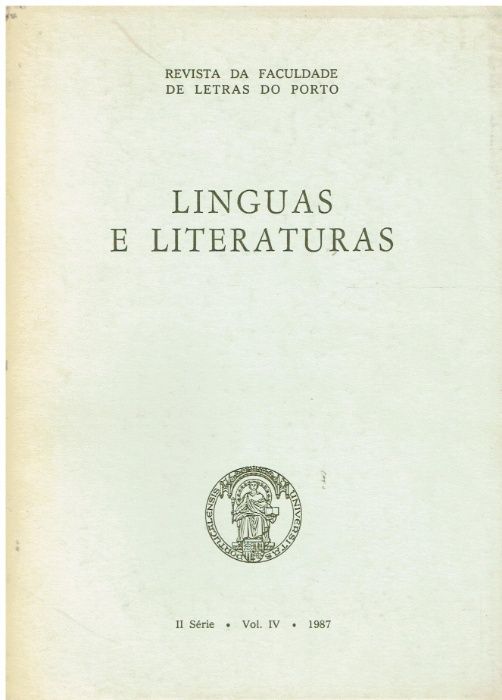 8320 - Revista da Faculdade de Letras : Línguas e Literaturas