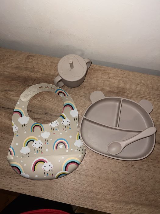 Посуд дитячий силіконовий