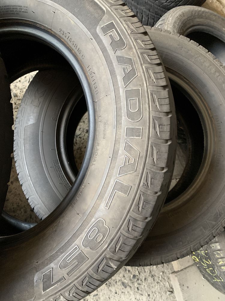 (3шт) 235/65R16C Kumho Radial 857 літні шини