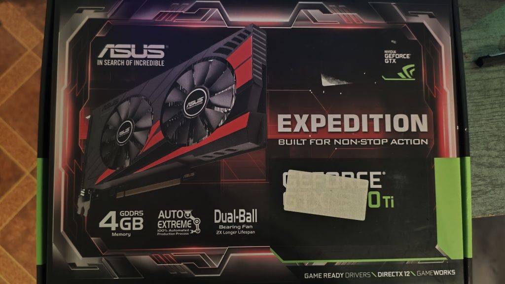 Відеокарта Asus geforce gtx 1050ti expedition |
