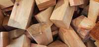 sprzedaż drewna kostki transport