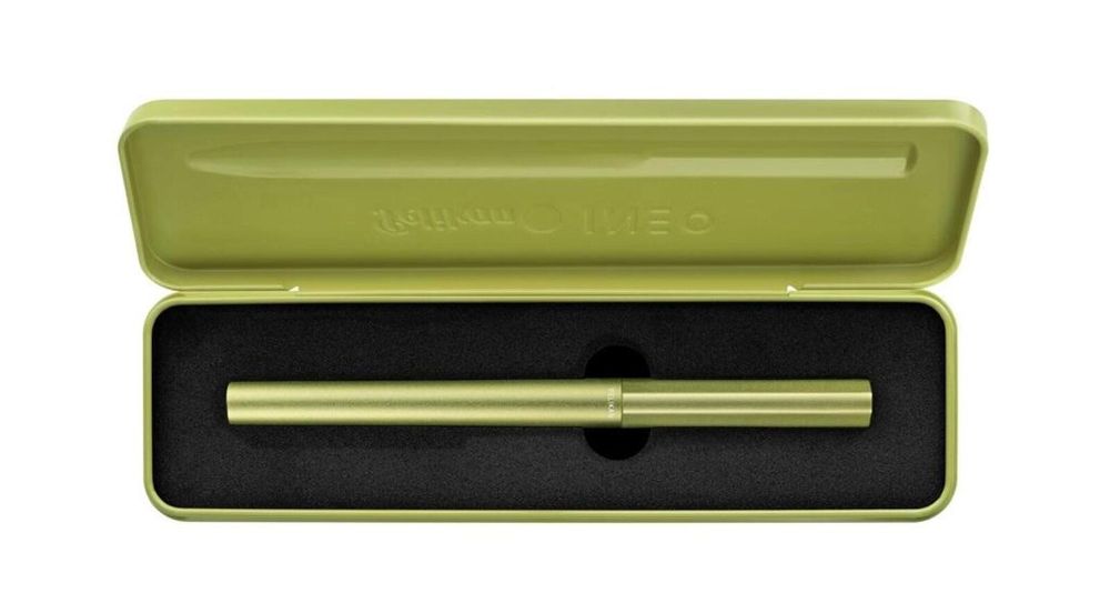 Pióro wieczne K6 Ineo Elemente Green Oasis etui PELIKAN metalowa