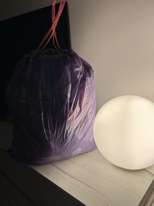 7kg worek z ubraniami w rozmiarze L