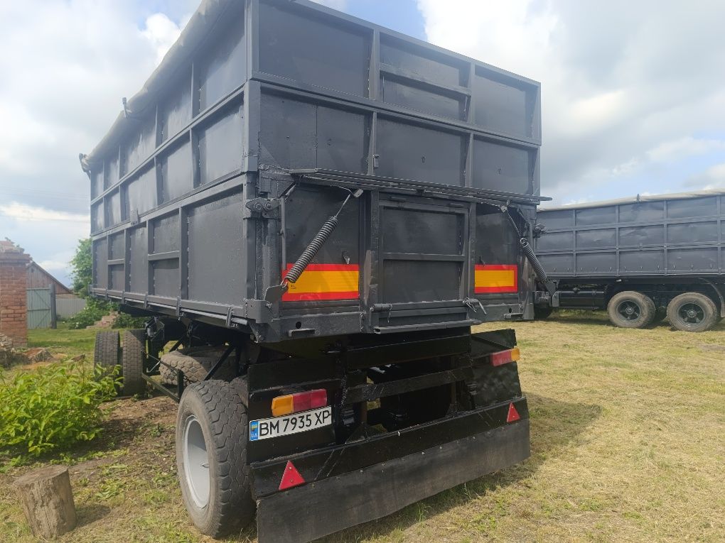 Камаз 55102 з причепом Сзап 8527 самоскид