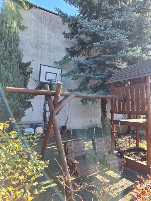 Hustawka ogrodowa z domkiem