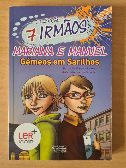 Livro juvenil "Mariana e Manuel - Gémeos em Sarilhos"
