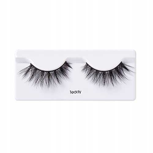 Rzęsy w paskach Kiss 3D Volume Lash Teddy Triple Push-Up z klejem