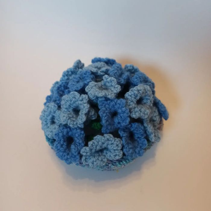 Serwetka-podstawka kwiaty