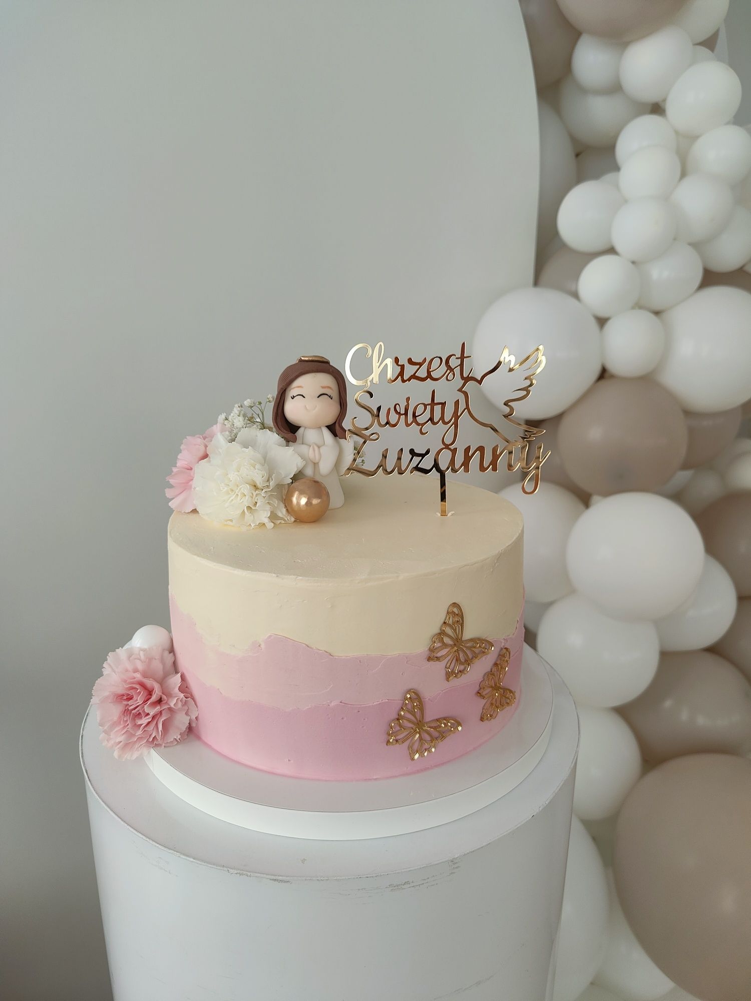 Toper na tort Chrzest Święty Zuzanny