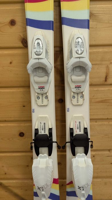 NOWE Narty Dynastar lemon girl 110 cm + wiązanie LOOK