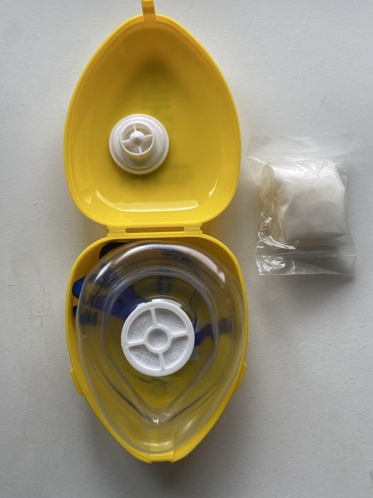 Máscara de bolso/ pocket mask