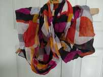 Accessorize Monsoon jedwabny szal szalik chusta apaszka Silk
