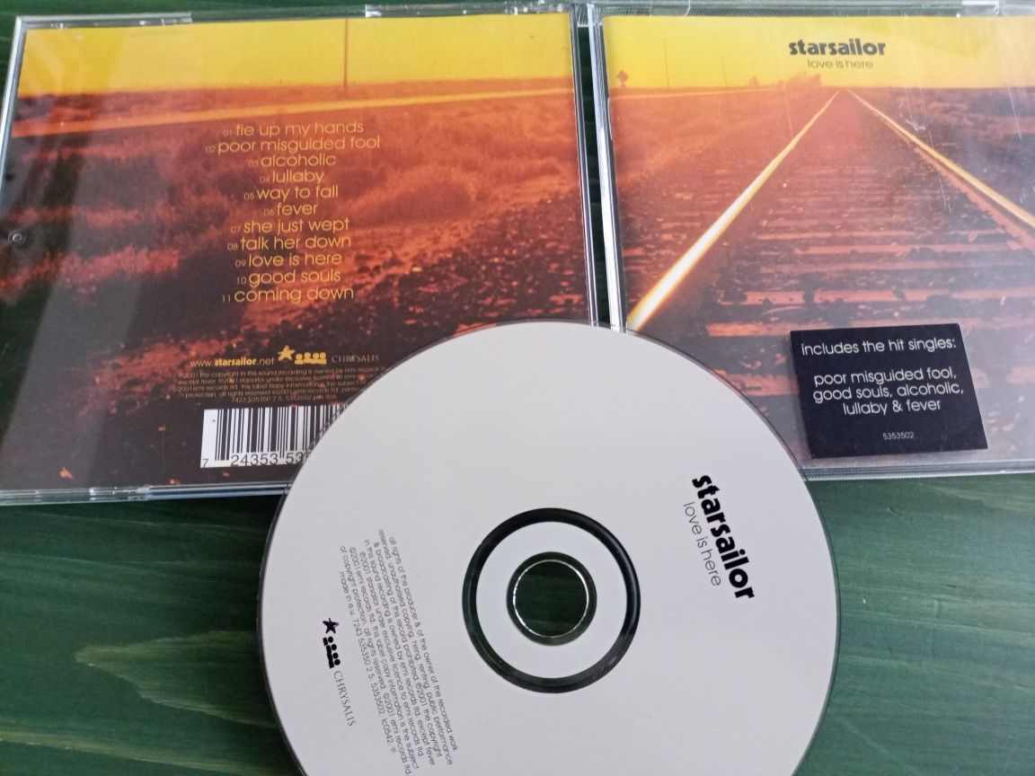 Starsailor CD Love is Here / Alcoholic