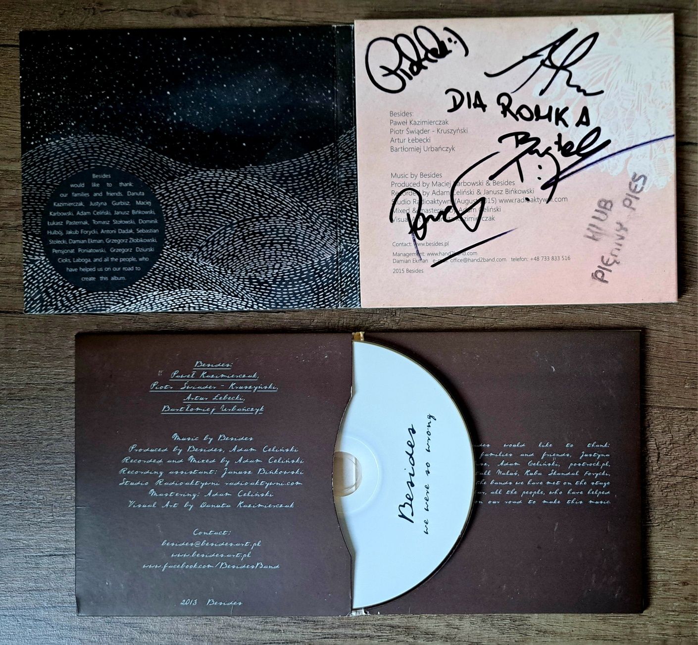 Zestaw płyt CD - AUTOGRAF - Besides posr - rock