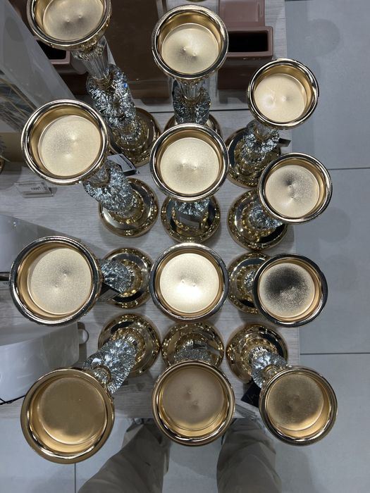 Подсвечник хрустальный