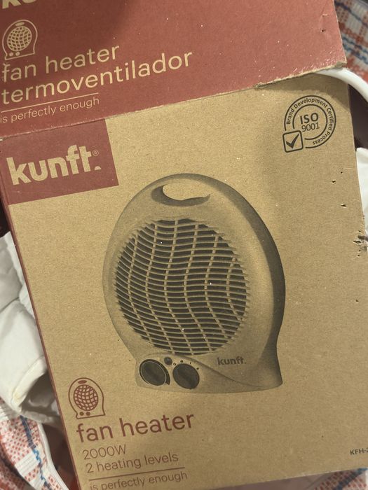 Aquecedor termoventilador novo