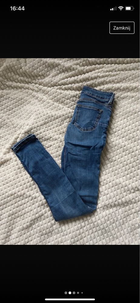 Jeansy skinny jeans
