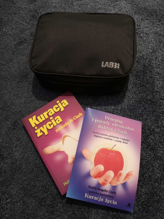 Lifebloom Zapper(raz użyty) + etui + książki