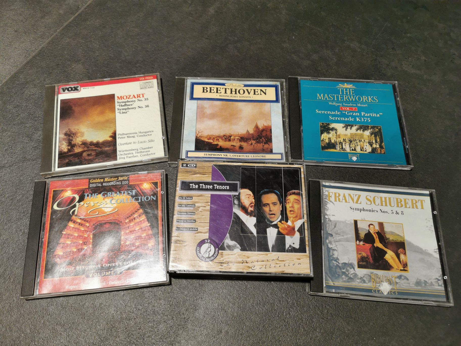 Muzyka klasyczna - zestaw płyt CD