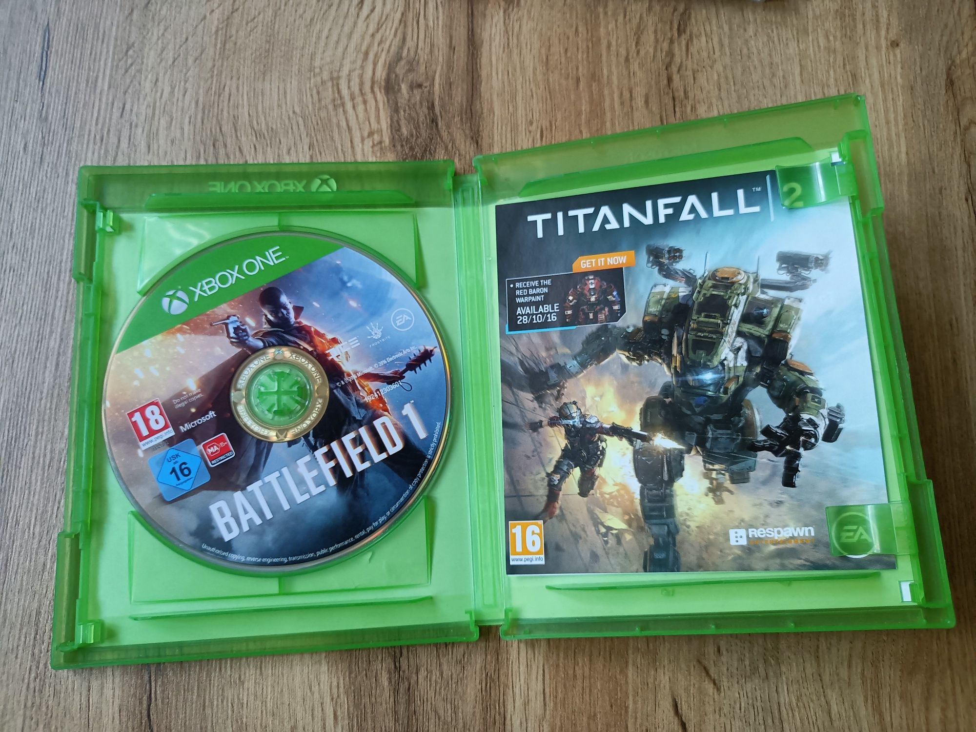 Battlefield 1 i Tom Clancy's Ghost Recon Wildlands Xbox One