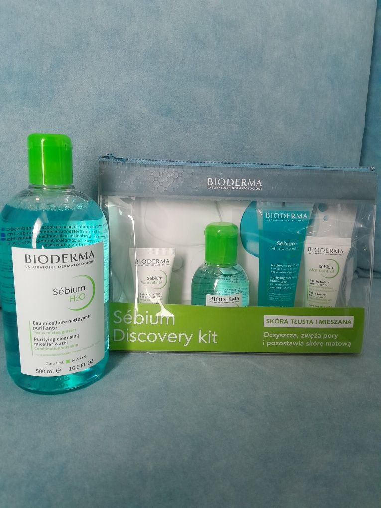 Bioderma Sebium H2O 500 ml + miniprodukty