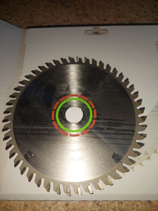 Festool tarcza do zagłębiarki