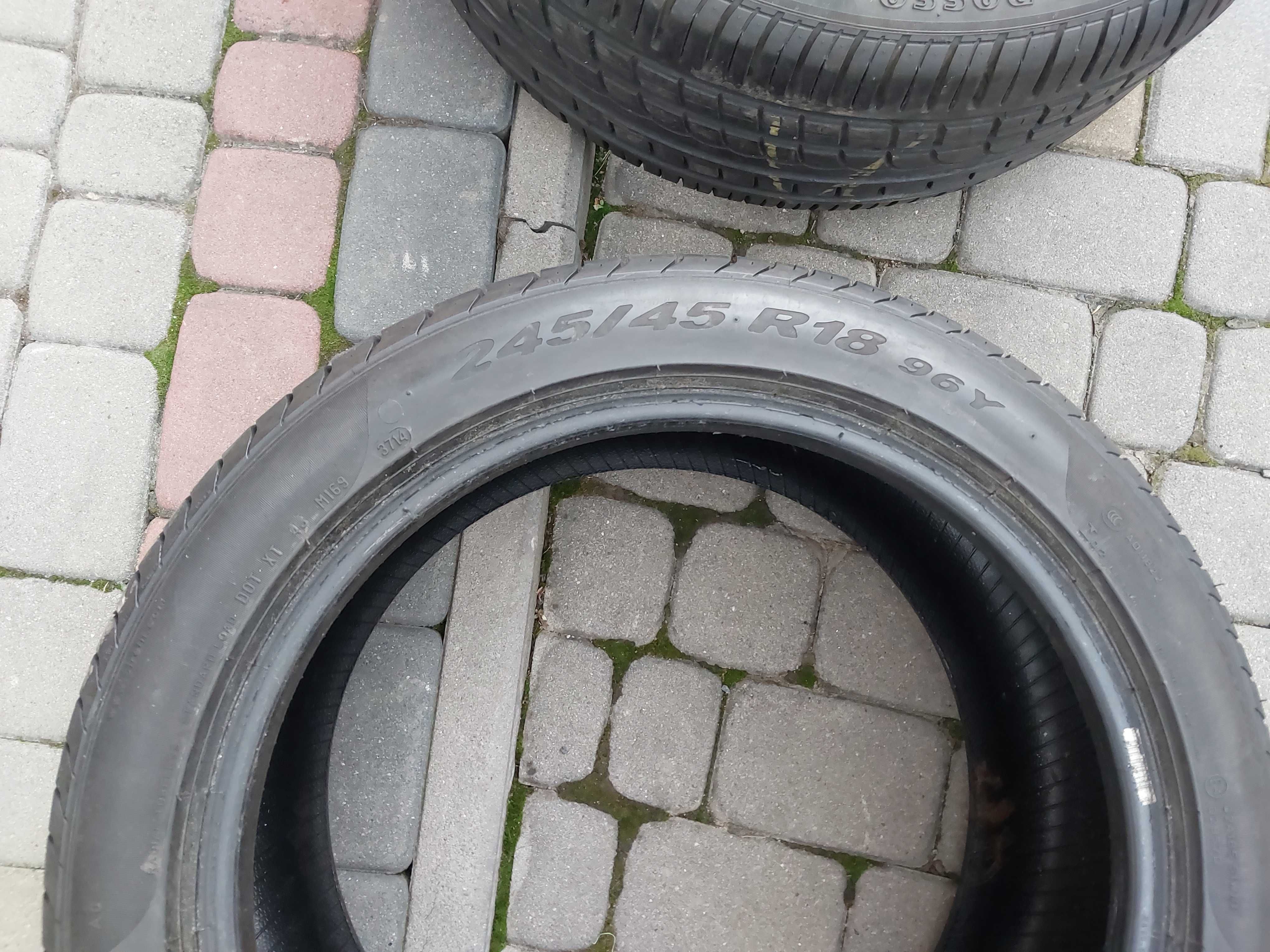 Opony 245 45 R18 Pirelli Letnie