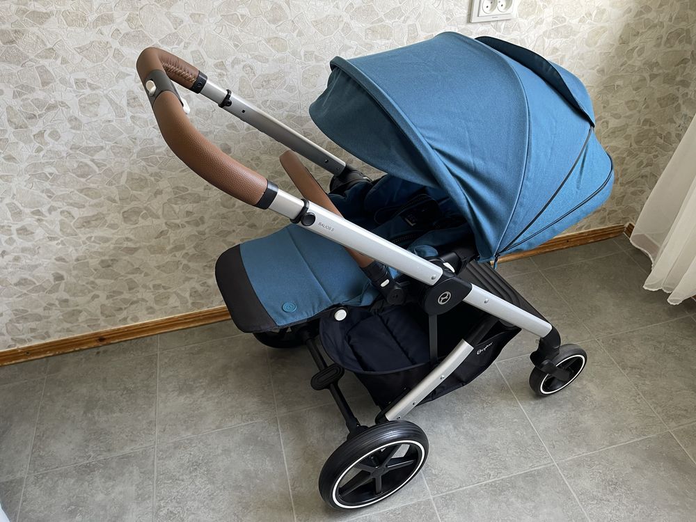 Коляска Cybex Balios S 2 в 1 SLV Blue