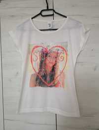 Koszulka 158/164 C&A z krótkim rękawem dla dziewczynki bluzka